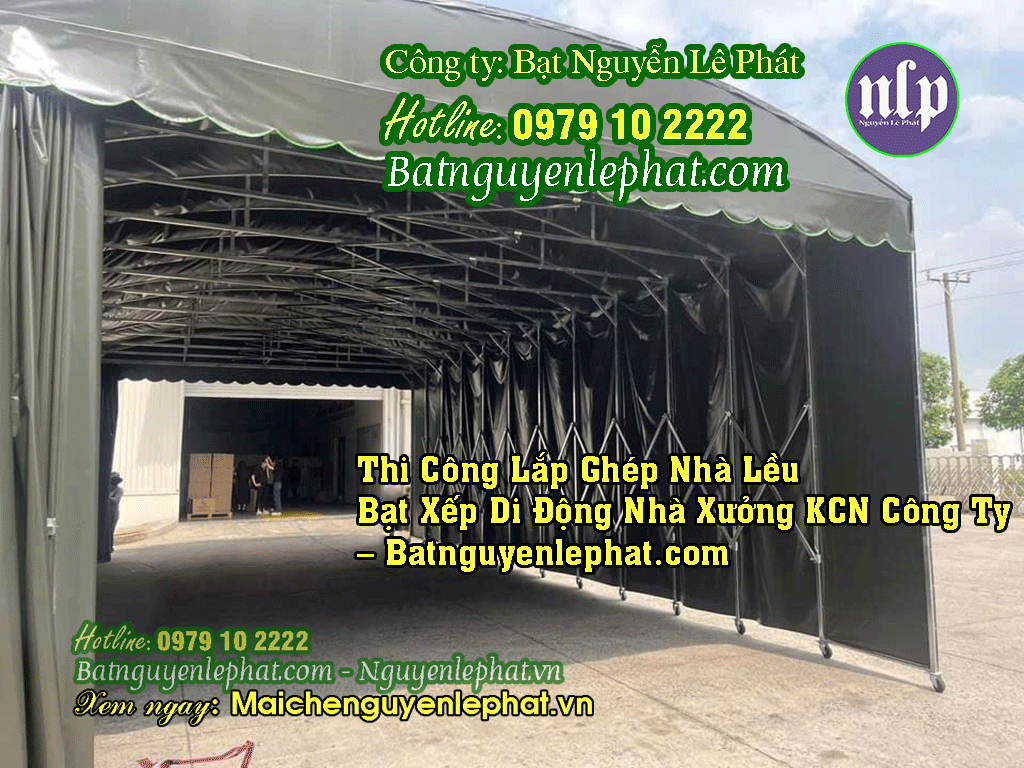 Nhà bạt quân đội màu rêu dựng khu thao trường Nhà bạt quân đội màu rêu dựng khu thao trường