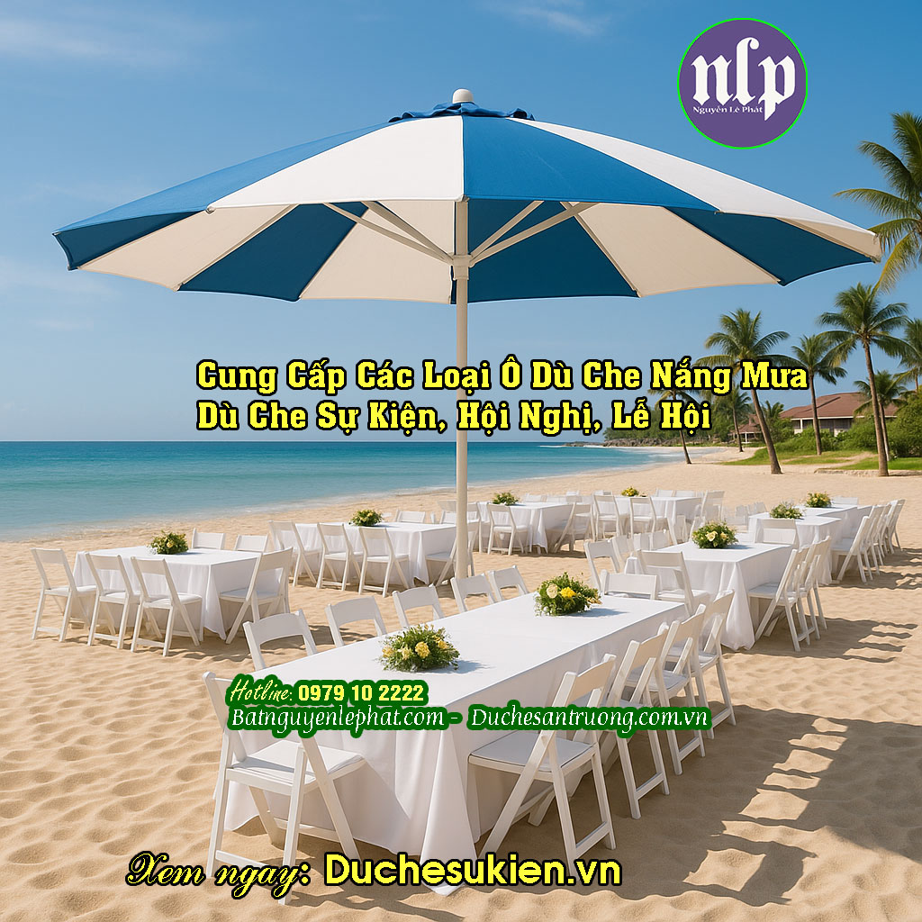 Dù che nắng ngoài trời sự kiện