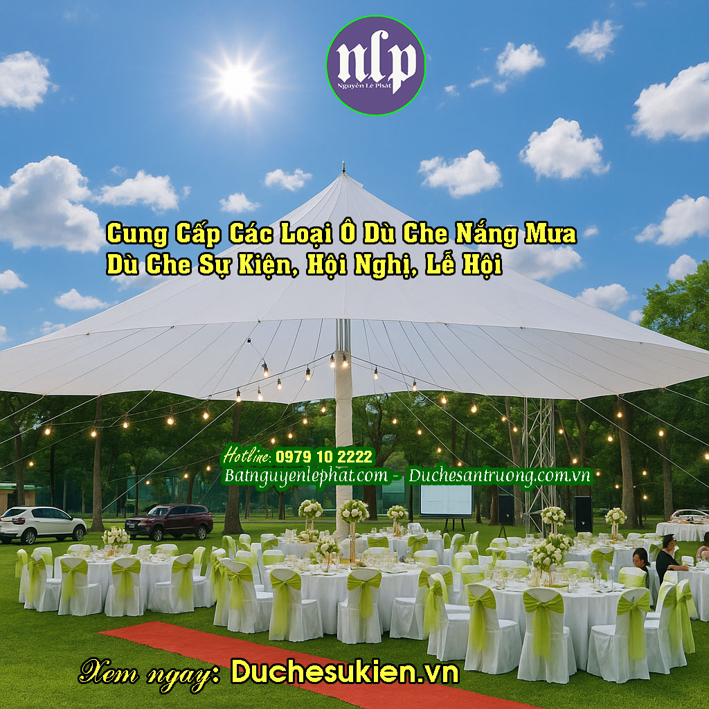 Dù che sự kiện tại Nha Trang Khánh Hòa