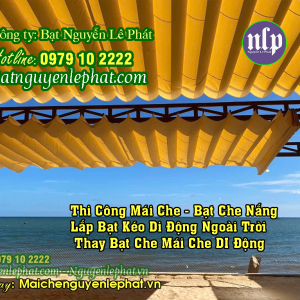 Thi công mái che bạt che nắng mưa tại Hạ Long