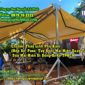 Thi Công Lắp Bạt Xếp Kéo Che Nắng Ngoài Trời tại Bình Thuận