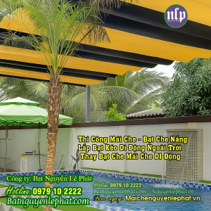 Thi Công Mái Bạt Che Nắng Mưa Ngoài Trời Tại Vietsing – Vincom Dĩ An