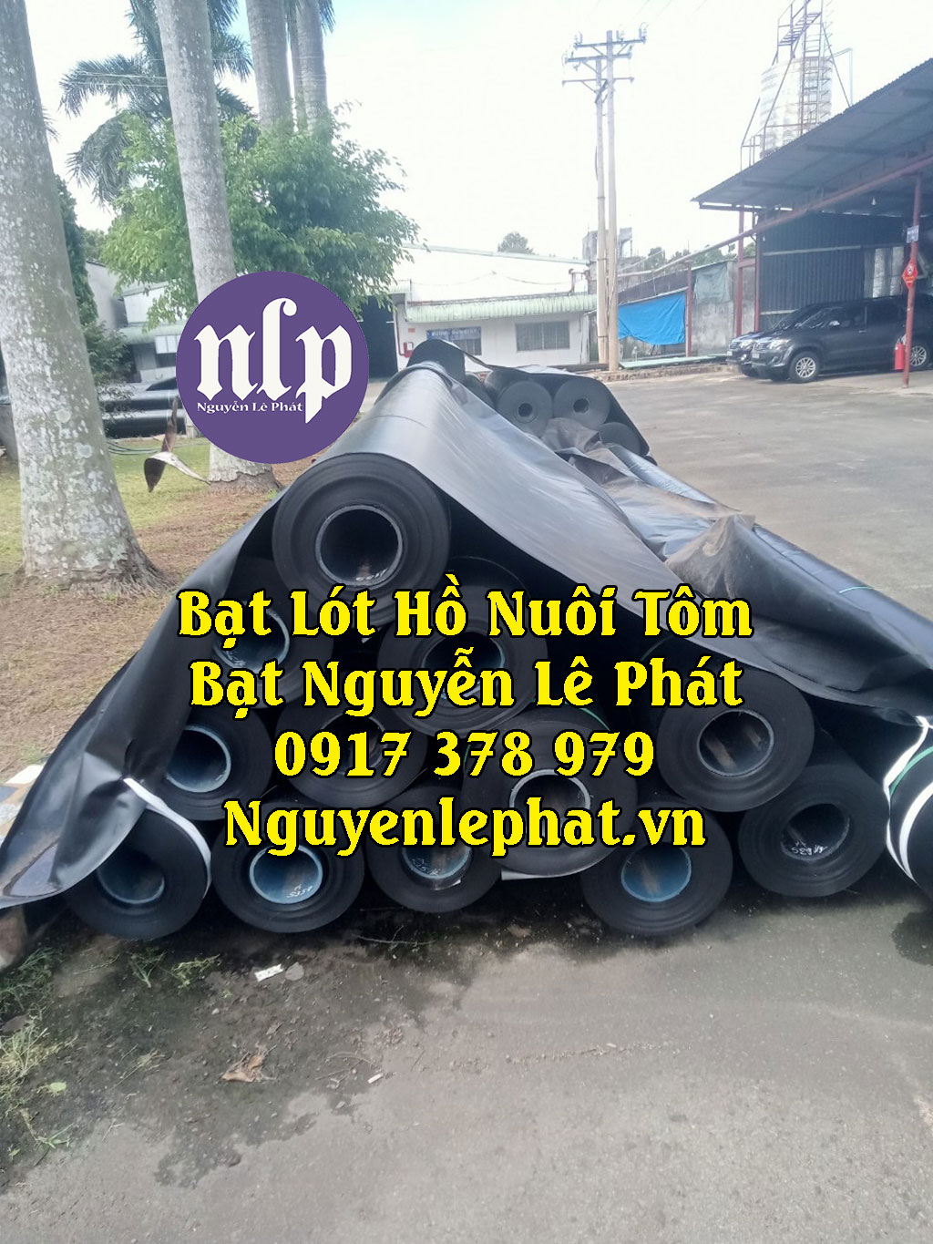 Bạt lót hồ nuôi cá