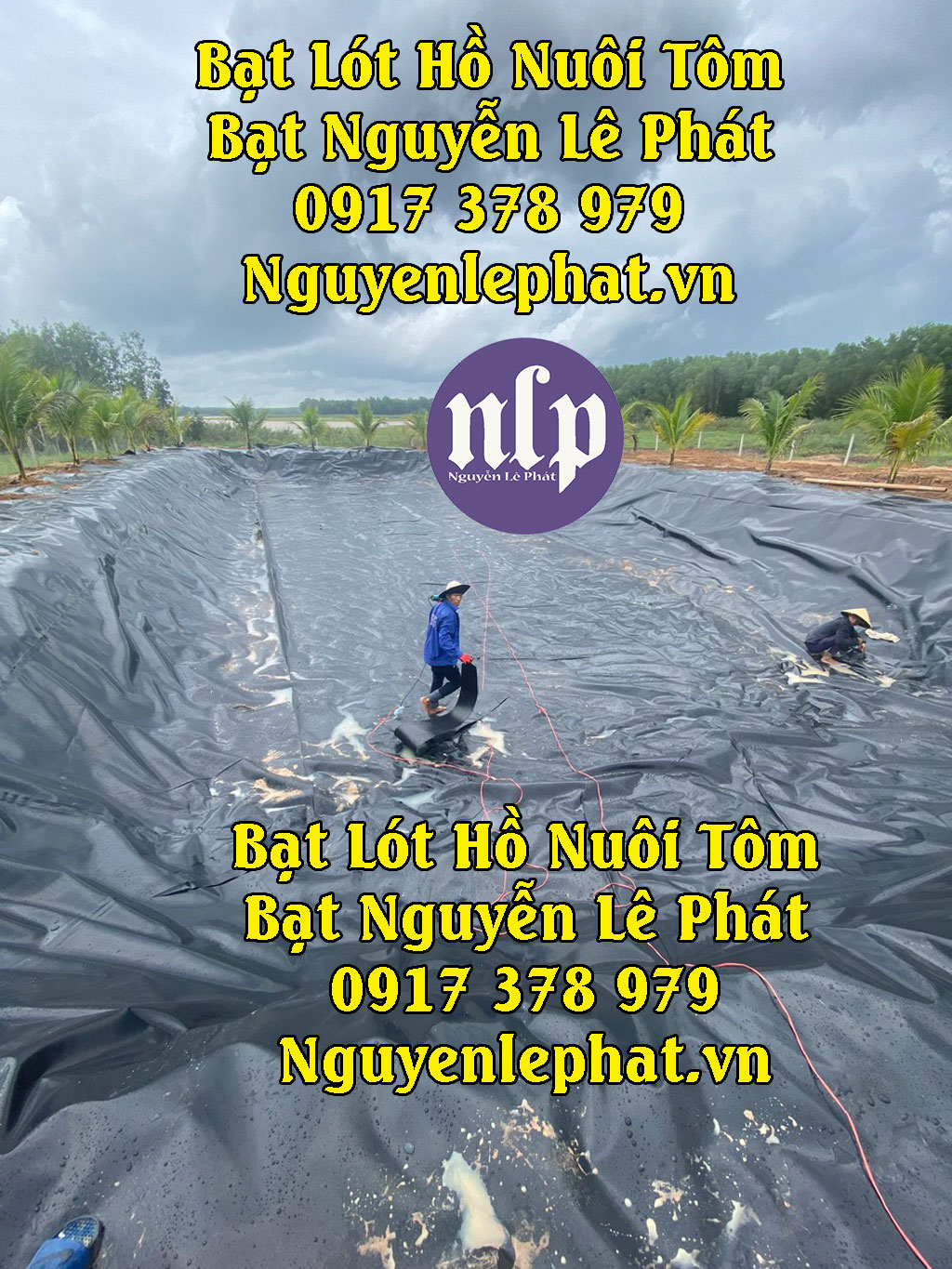 Bạt Nhựa HDPE Lót Ao Hồ Tại Tỉnh Đồng Tháp Bạt nhựa HDPE Lót Hồ