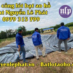 Cung Cấp, Thi Công Bạt Lót Ao Hồ HDPE Trữ Nước Tưới Cây Tại Kon Tum