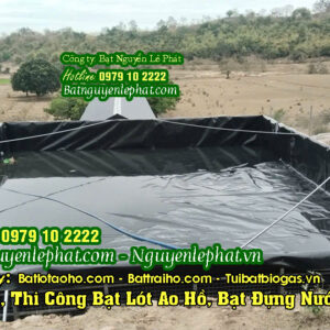 Bạt lót hồ tại Xuân Lộc