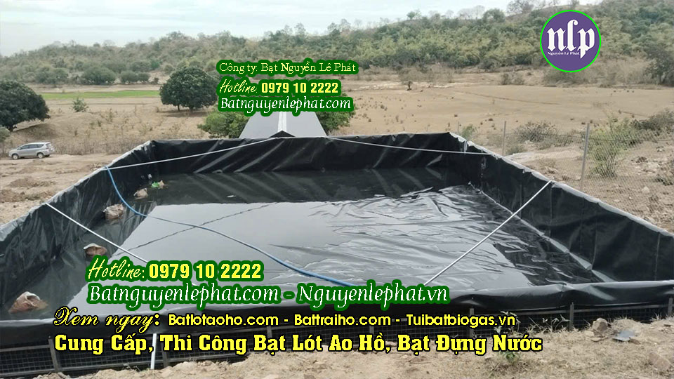 Bạt lót hồ tại Cần Thơ