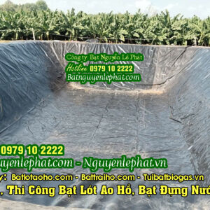 Bạt lót hồ Long An