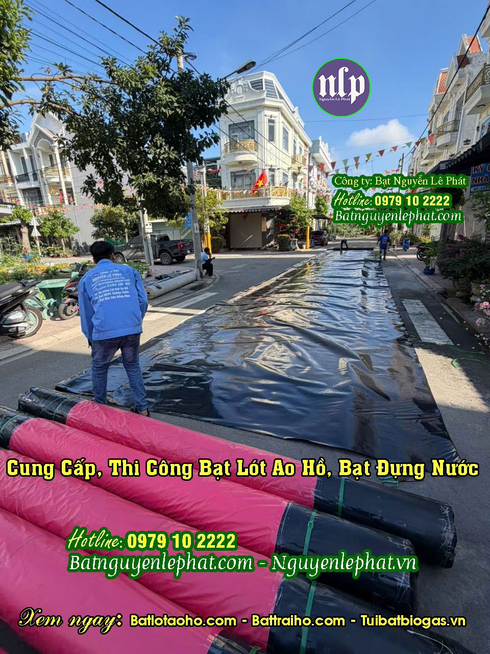 Bạt nhựa HDPE Bạc Liêu Bạt nhựa HDPE Lót Hồ