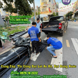 Bạt Nhựa HDPE Lót Ao Hồ Tại Đồng Tháp