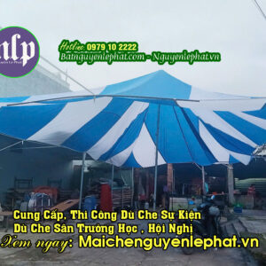 Vải Bạt Dù Che Nắng Sự Kiện Sân Trường Học Tại Hà Nội