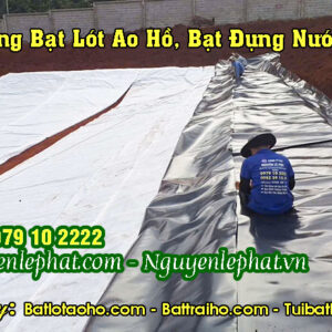 Bạt lót hồ Dĩ An