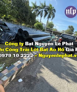 Cung cấp bạt nhựa HDPE lót hồ