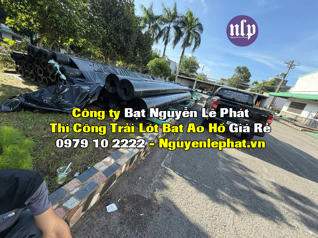Cung cấp bạt nhựa HDPE lót hồ Cung cấp bạt nhựa HDPE lót hồ