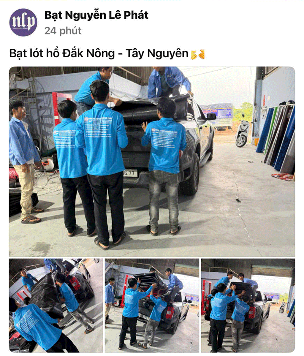 Bán Bạt Lót Ao Hồ Chứa Nước Lộc Ninh – Bù Gia Mập Chuẩn Đủ DEM Chất Lượng