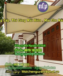 Mái hiên di động, mái hiên quay tay