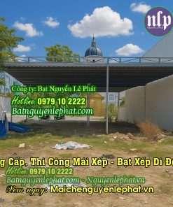 Sửa bạt, thay bạt mái che xếp di động giá rẻ gần đây tại Cẩm Mỹ