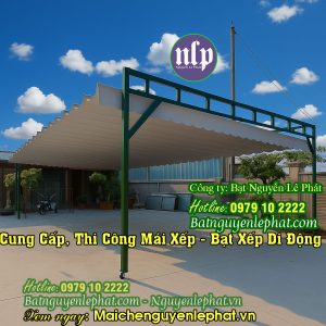 Xưởng May Ép Bạt Mái Xếp Bạt Kéo tại Phan Thiết Bình Thuận